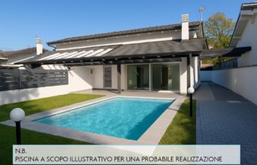 Villa bifamiliare via di Vermicino, Borghesiana, Roma